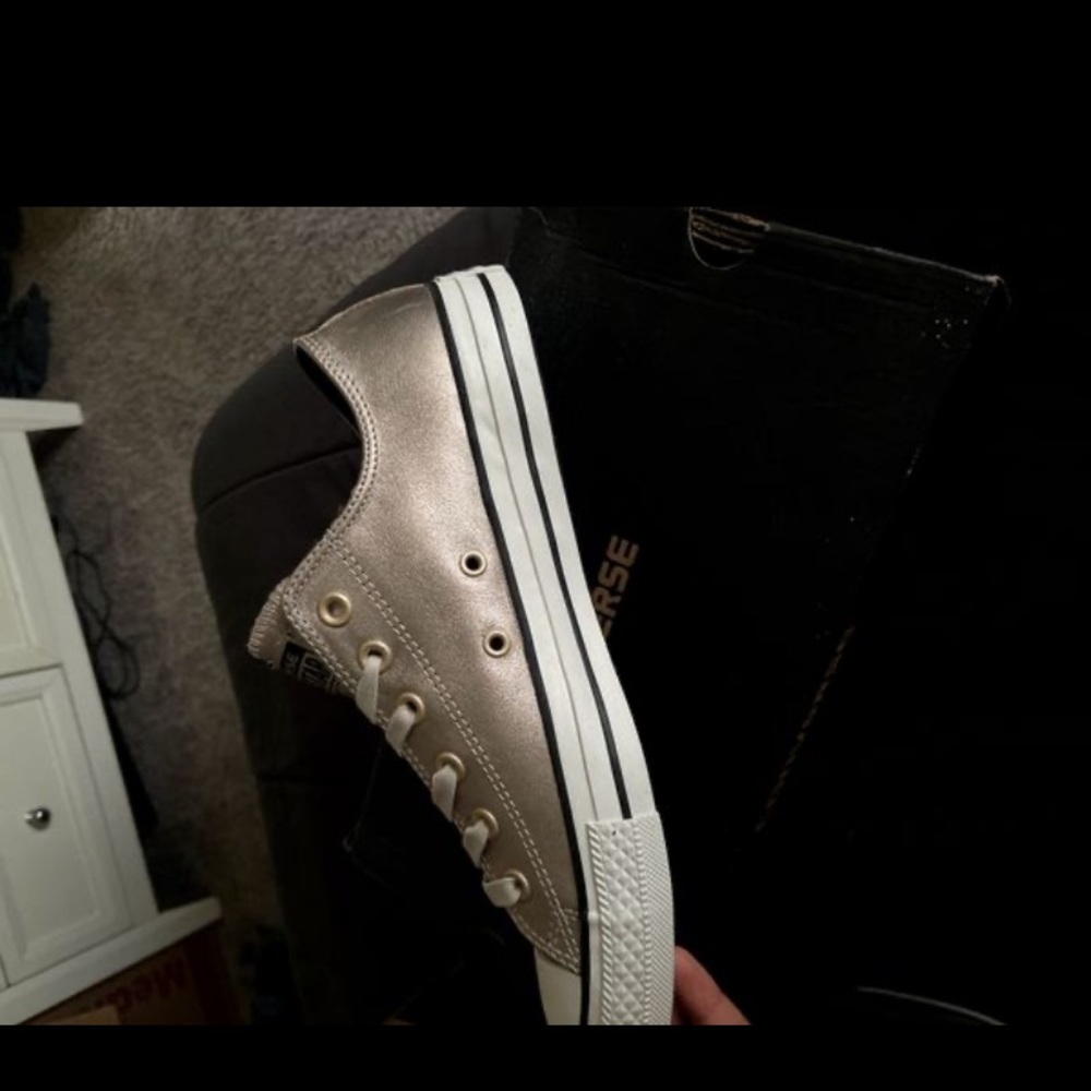 Gold Converse